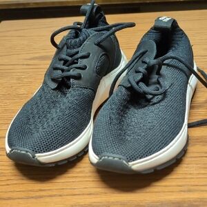 Filling Pieces Women's Black Knit Lace-Up Sneakers